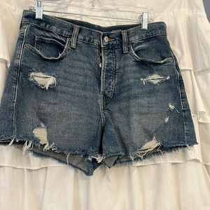 Old Navy Sky High A-Line Button-Up Shorts